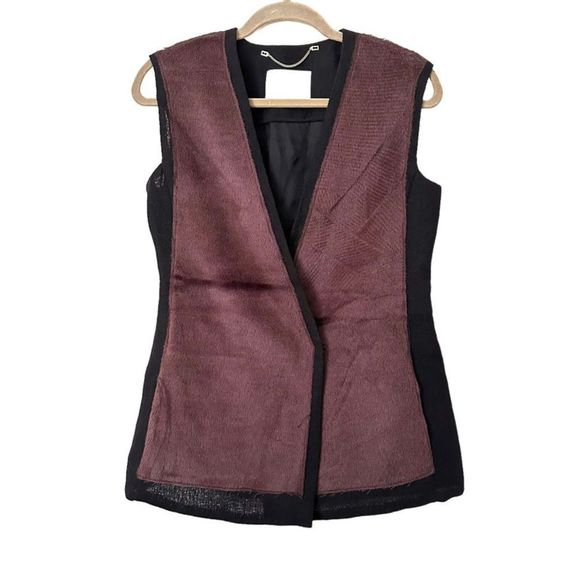 JASON WU Runway Fur Vest NWOT Sz‎ S - Picture 1 of 5